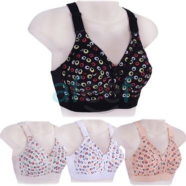 Picture of Raj Fashion Bra Padded Cotton Printed (609)