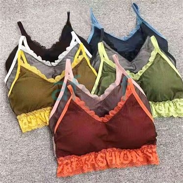 Picture of Stylish Soft Padded Lace Design Sports Bra (SB 17)