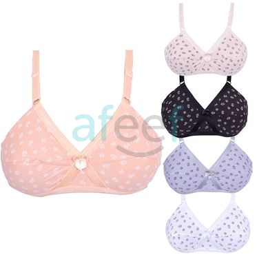 Picture of Raj Fashion Non Padded Printed Design Bra (155)