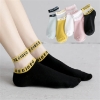 Picture of Woman Transparent Breathable Ankle Socks Set of 3 pcs (AS09)