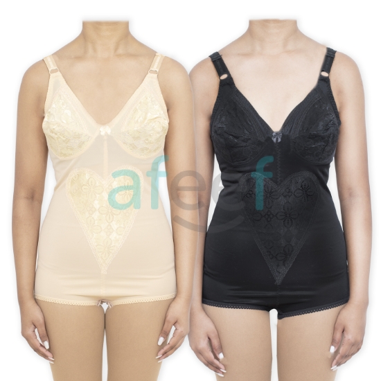 Picture of Corset With Nylon Mesh & Soft Bra (1635)