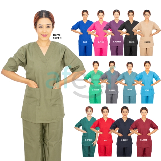 Picture of Domestic Worker Uniform Krab (S-V-HS-18K)  