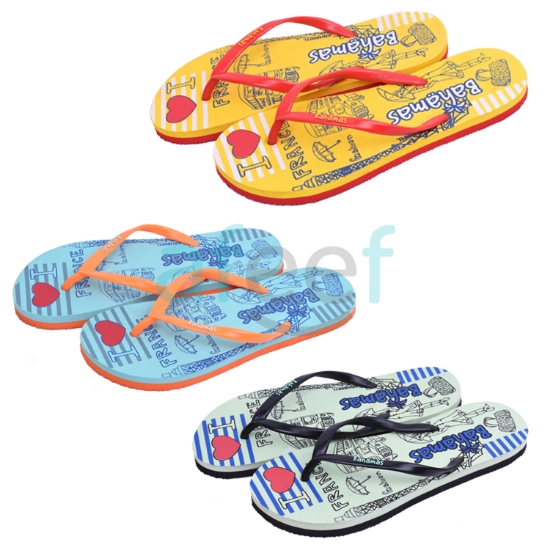 Picture of Relaxo Bahamas Flip Flops For Women (BHL-8001)