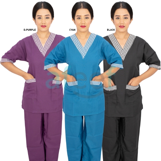 Picture of Domestic Worker Uniform Krab (S-V-HS-36K)    