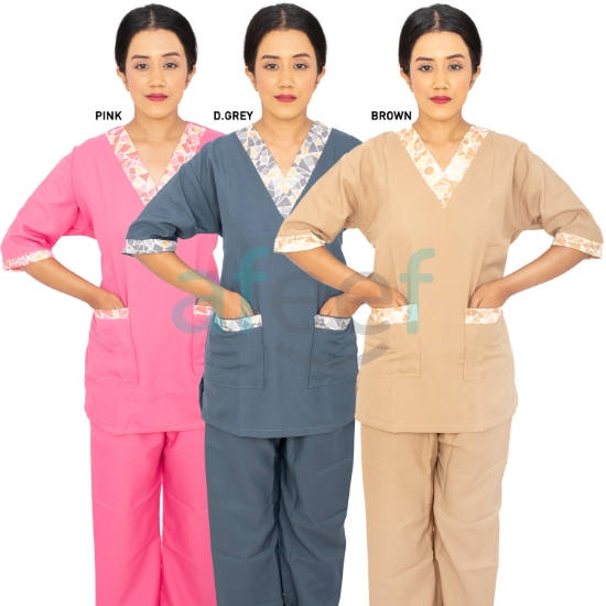 Picture of Domestic Worker Uniform Krab (S-V-HS-43K)     