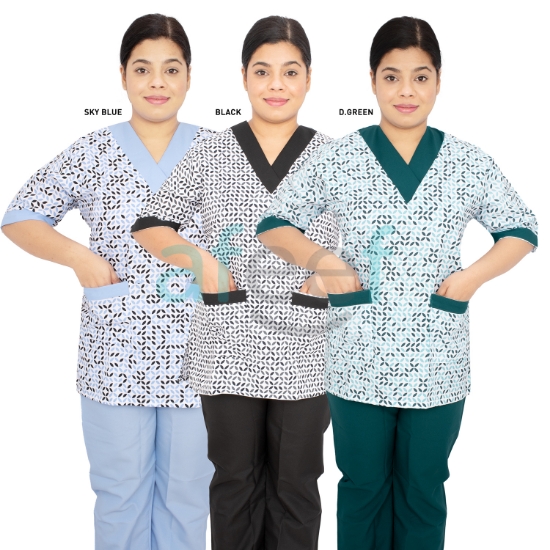 Picture of Domestic Worker Uniform Krab (S-V-HS-192K)