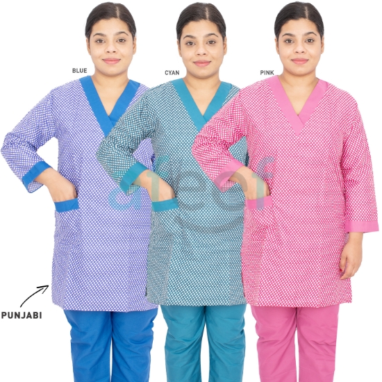 Picture of Domestic Worker Uniform Tetron Punjabi (L-V-HL-48T)