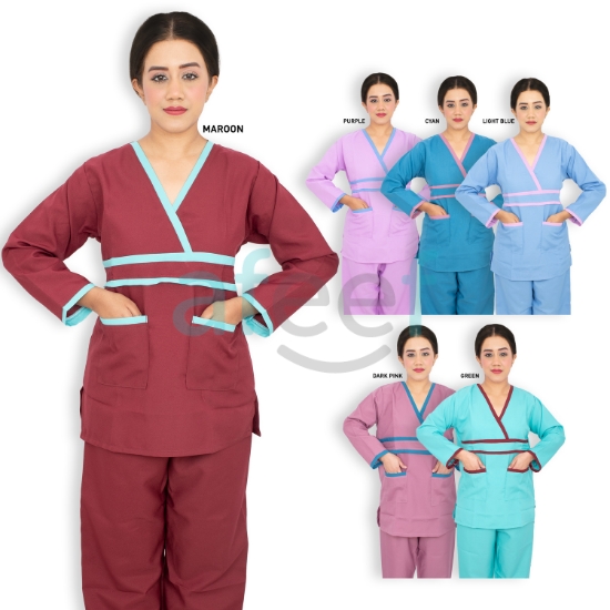 Picture of Domestic Worker Uniform KRAB (L-V-HS-199K)