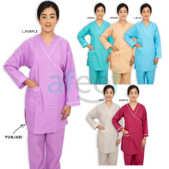 Picture of Domestic Worker Uniform Punjabi  Tetron (L-V-HL-180T) 