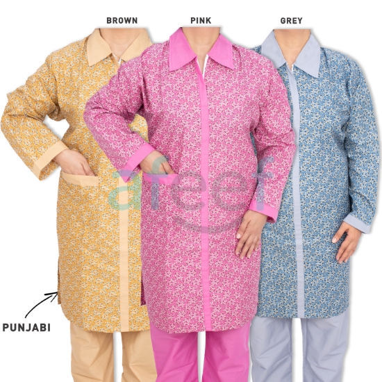 Picture of Domestic Worker Uniform Tetron Punjabi Jumbo (L-C-HL-134TJ) 