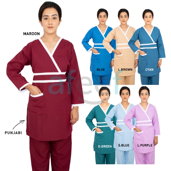 Picture of Domestic Worker Uniform Punjabi Krab (L-V-HL- 223K) 