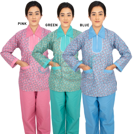 Picture of  Domestic Worker Uniform Tetron (L-C-HS-214T) 