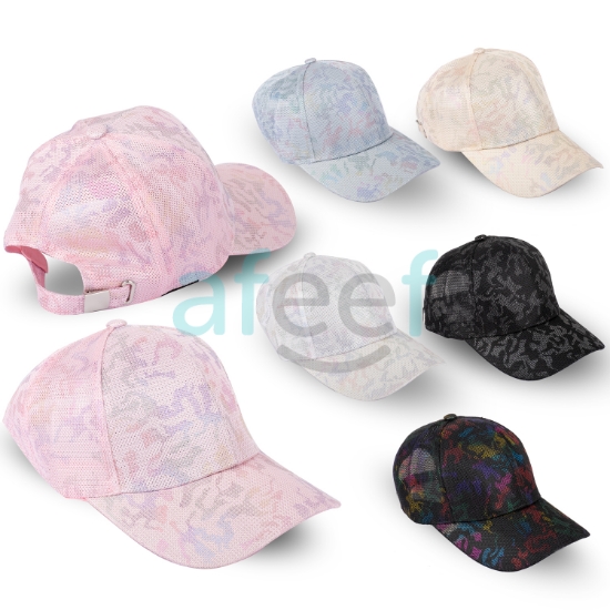 Picture of Back-Net Glitter Pattern Cap (LMP702) 