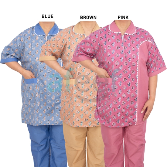 Picture of Domestic Worker Uniform Tetron Jumbo (S-C-HS-141TJ)  