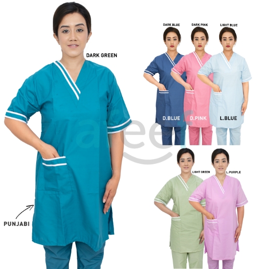 Picture of Domestic Worker Uniform Punjabi  Tetron (S-V-HL-143T) 