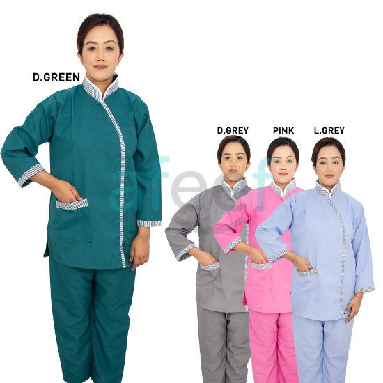 Picture of Domestic Worker Uniform Krab  (L-C-HS-3K)  